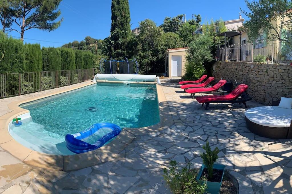 Dependance Neuve Entre Mer Et Nature, Climatisee Avec Vue Le Castellet  Esterno foto